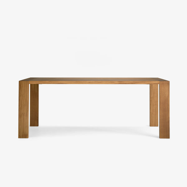 Stół Eaton — Ligne Roset, drewno naturalne, widok z przodu
