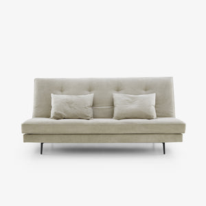 Sofa Nomade-Express Wersja 2 — Ligne Roset, tapicerka jasna tkanina, widok z przodu