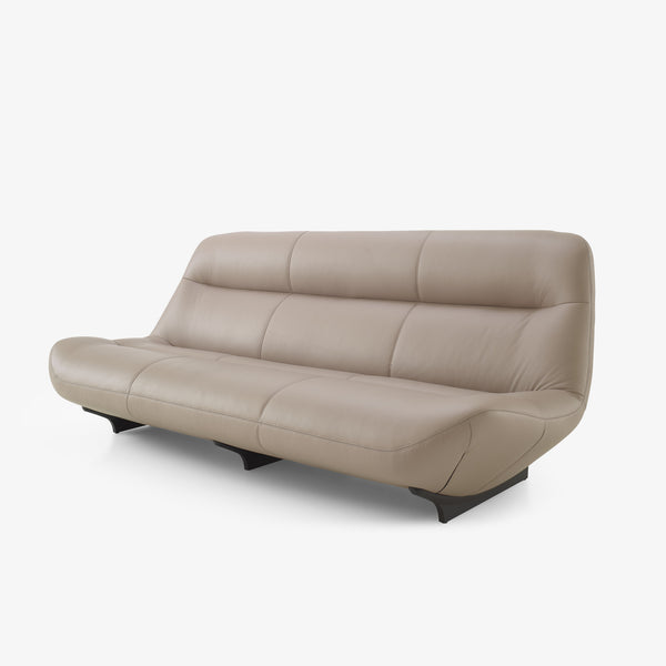Manarola — sofa trzyosobowa, widok perspektywiczny, przeszycia tapicerki
