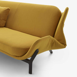 Sofa rozkładana Clam z 2 podłokietnikami