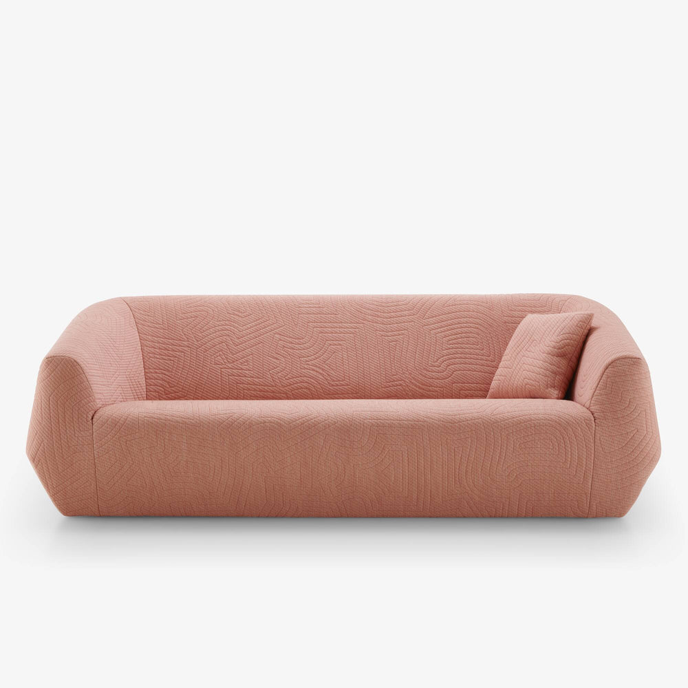 Sofa Uncover Large — Ligne Roset, tapicerka w tkaninie, widok z przodu