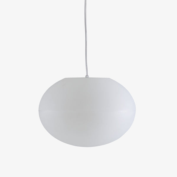 Lampa wisząca Globe Sky Medium — Ligne Roset, kula mleczna, widok z przodu