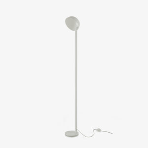 Lampa podłogowa Pose — Ligne Roset, oświetlenie do czytania, metal w kolorze szarym