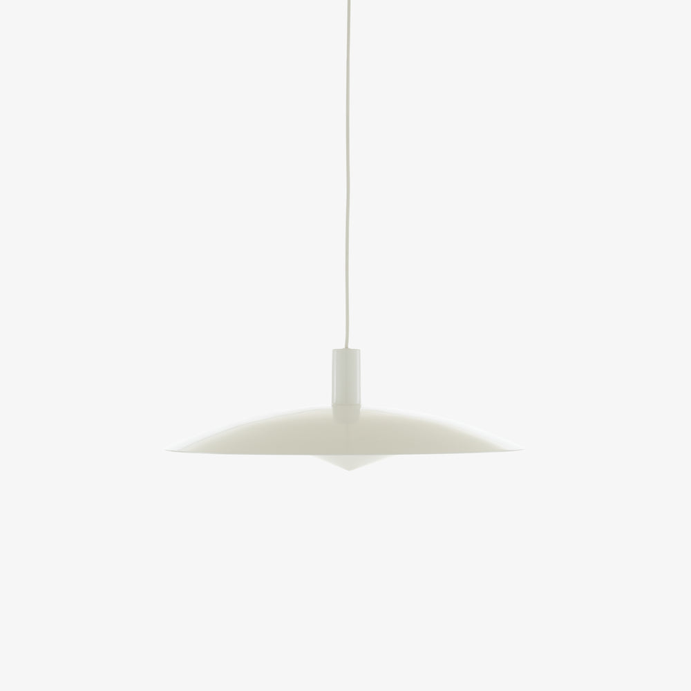 Lampa wisząca 3080 — Ligne Roset, abażur w kształcie dysku, widok z boku