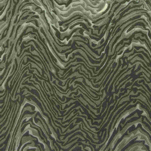 Blur — detal wzoru, falisty pattern w gradacji tonów zieleni