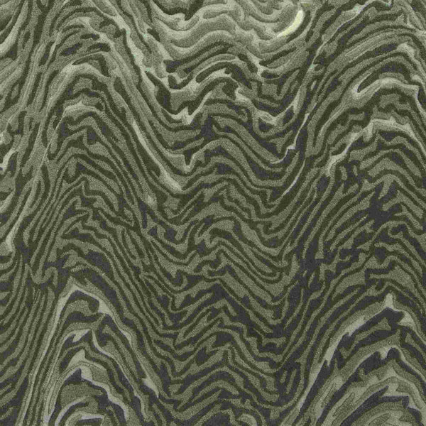 Blur — detal wzoru, falisty pattern w gradacji tonów zieleni