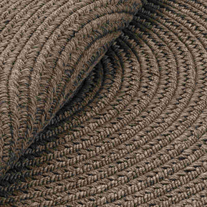 Twist — tekstura splotu, zbliżenie na wzór spiralny w kolorze khaki i antracyt