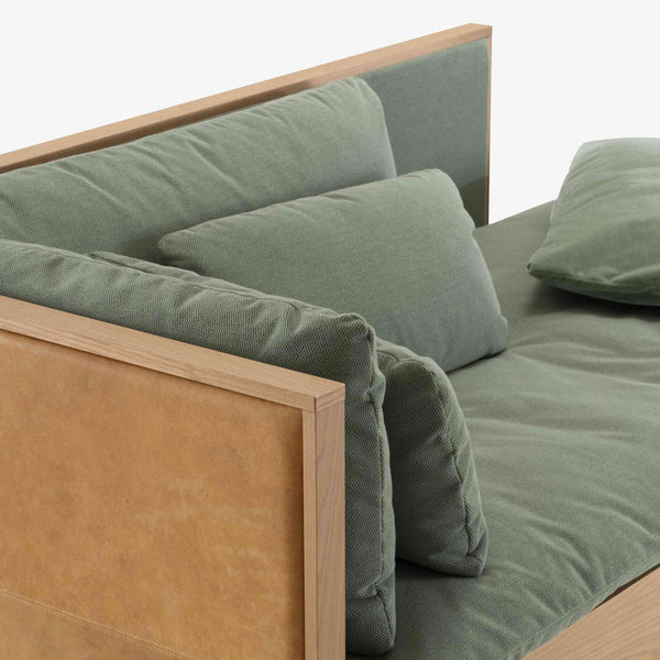 Szezlong Kobold Soft z podłokietnikiem