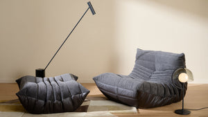 Fotel Togo BOSS × Ligne Roset — graphite