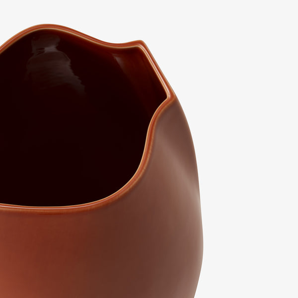 Morph small — detal krawędzi i wnętrza, zbliżenie na glazurę