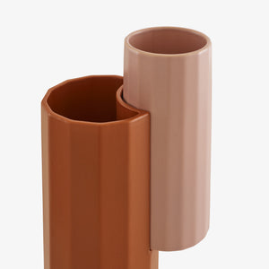 Wazon Dalia 2 w 1 cannelle/rose