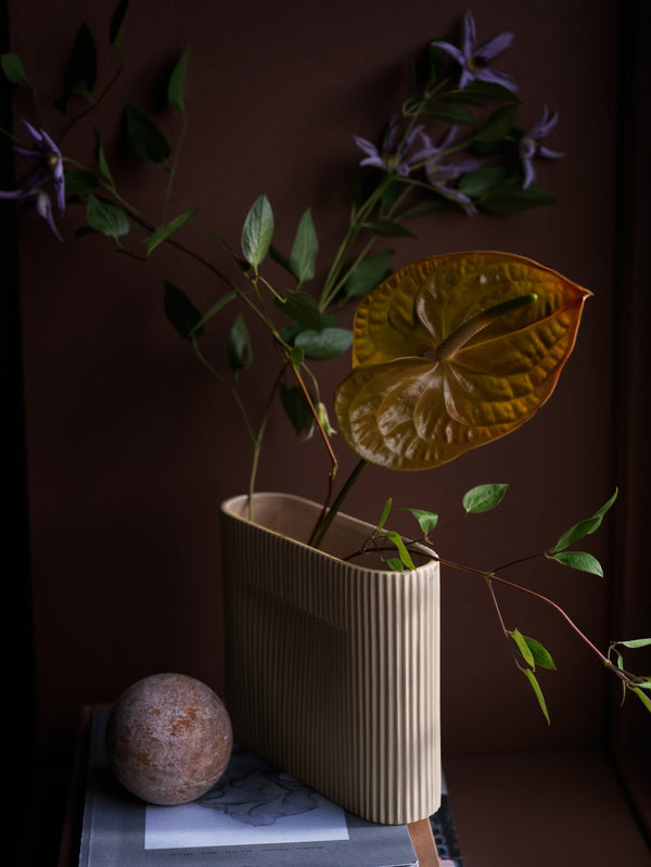 Ridge Vase - 35 cm