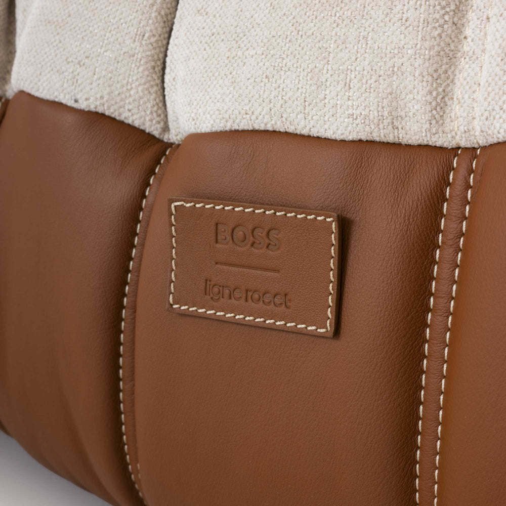 Fotel Togo BOSS × Ligne Roset — grège