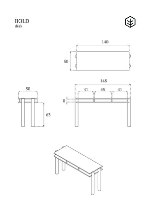 BOLD desk Tamo