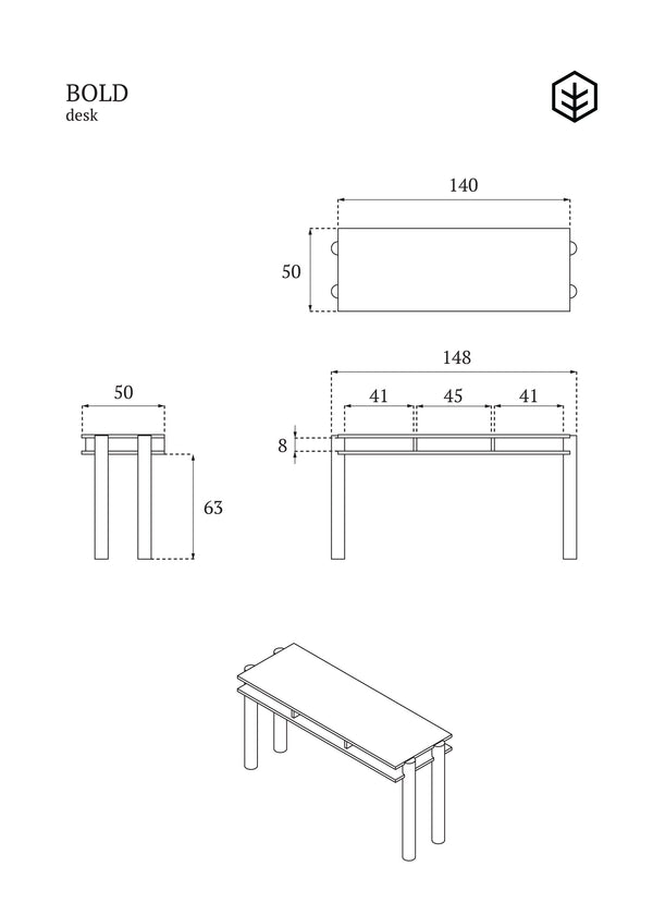 BOLD desk Tamo