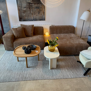 Sofa modułowa Edda — zestaw wystawowy z szezlongiem