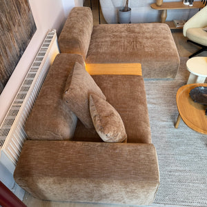 Sofa modułowa Edda — zestaw wystawowy z szezlongiem