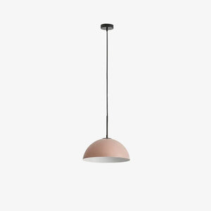 Lampa wisząca Beta — Aromas Del Campo, kopuła w kolorze taupe, widok z przodu