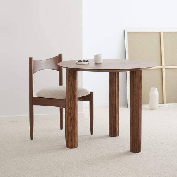 FILAR 90 table / Dark oak Tamo