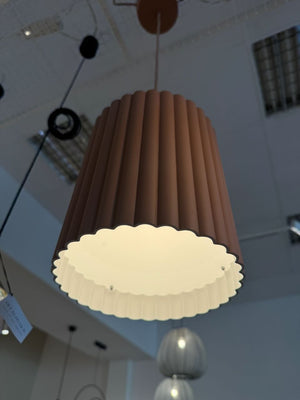Lampa wisząca Pholc Donna 18 Blush – Róż / Aluminium (Produkt z ekspozycji)