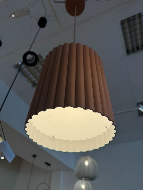 Lampa wisząca Pholc Donna 18 Blush – Róż / Aluminium (Produkt z ekspozycji)