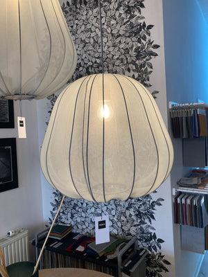 Lampa wisząca Bolia Balloon Ø47 – Jasnoszara / Tkanina (Produkt z ekspozycji)