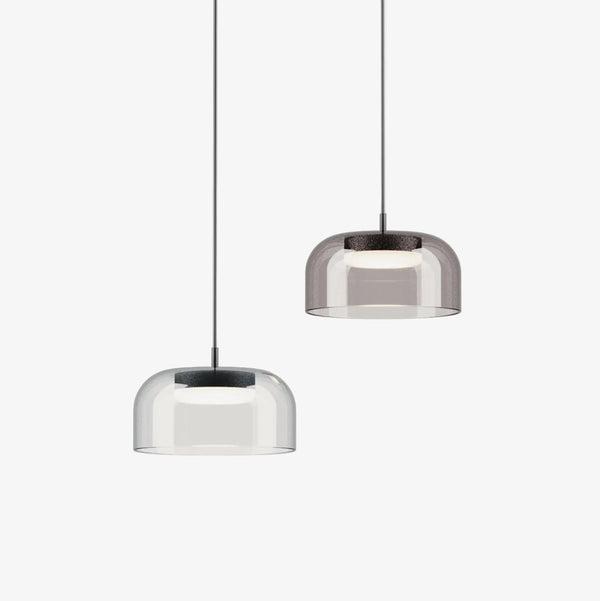 Lampa wisząca Ipon — Aromas Del Campo, klosz szklany, widok z przodu