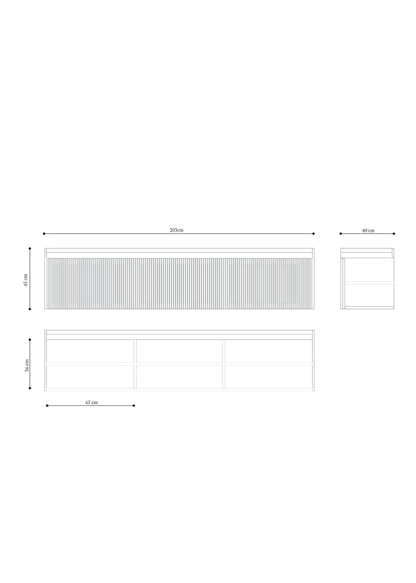 MEDA 3 TV unit Tamo
