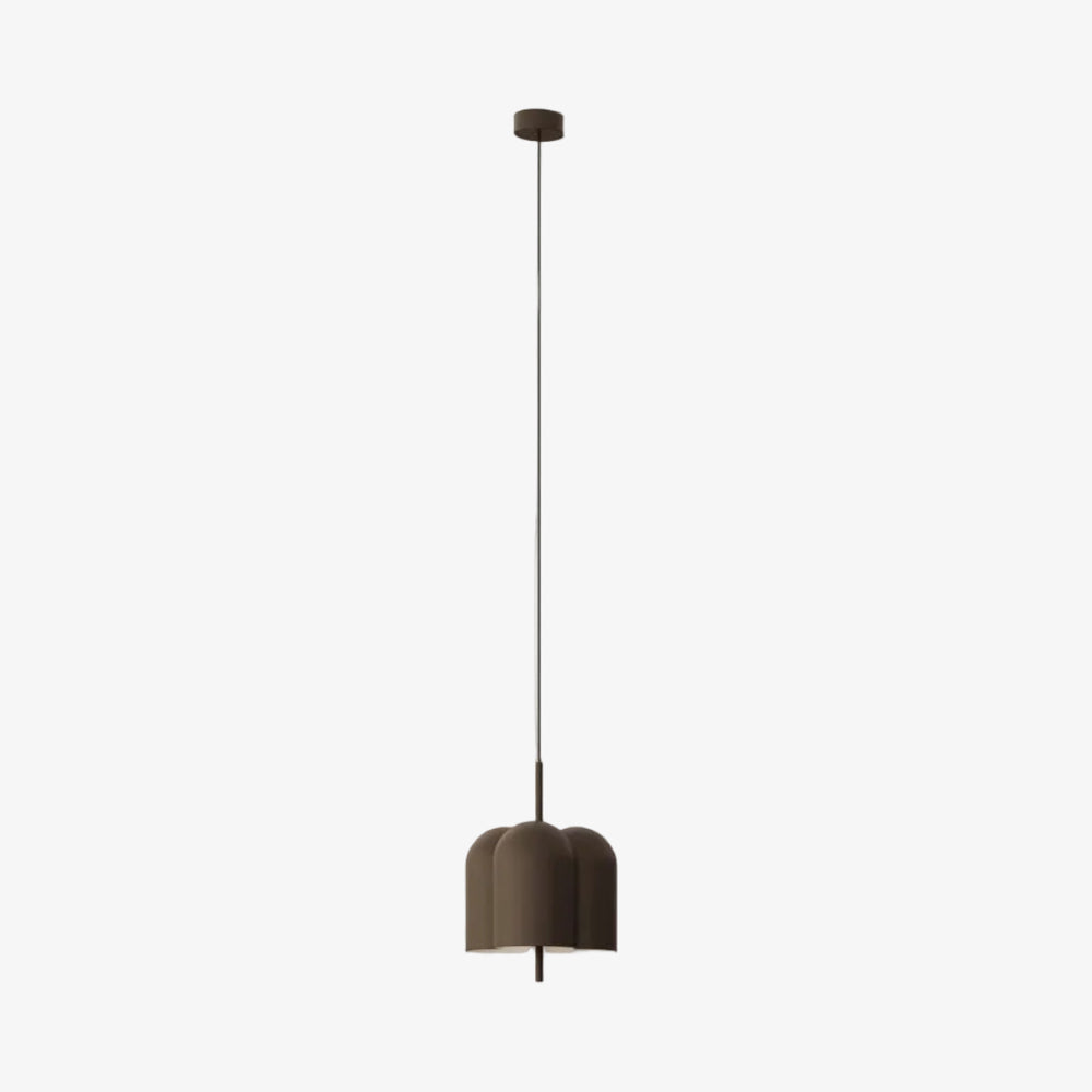 Lampa wisząca Oket — Aromas Del Campo, abażur w kolorze czarnym, widok frontalny