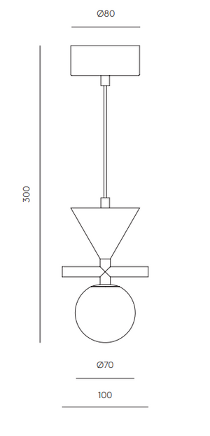 Lampa wisząca Oneta