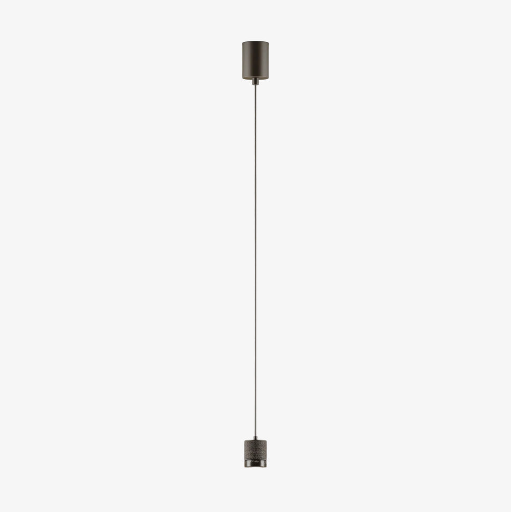 Lampa wisząca Tea — Aromas Del Campo, metalowy klosz, długi sznur, widok frontalny
