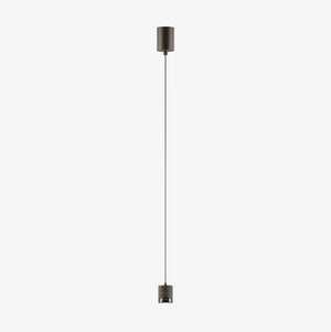 Lampa wisząca Tea — Aromas Del Campo, metalowy klosz, długi sznur, widok frontalny