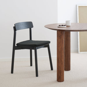 ARCHE SOFT chair / Black oak KRYSTIAN KOWALSKI