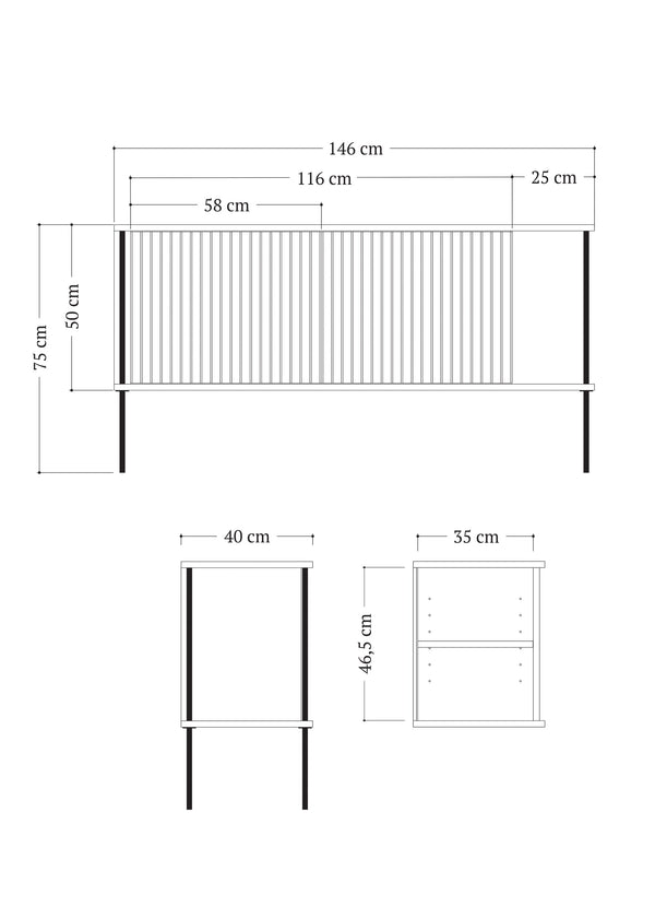 MAYA 2 cabinet Tamo