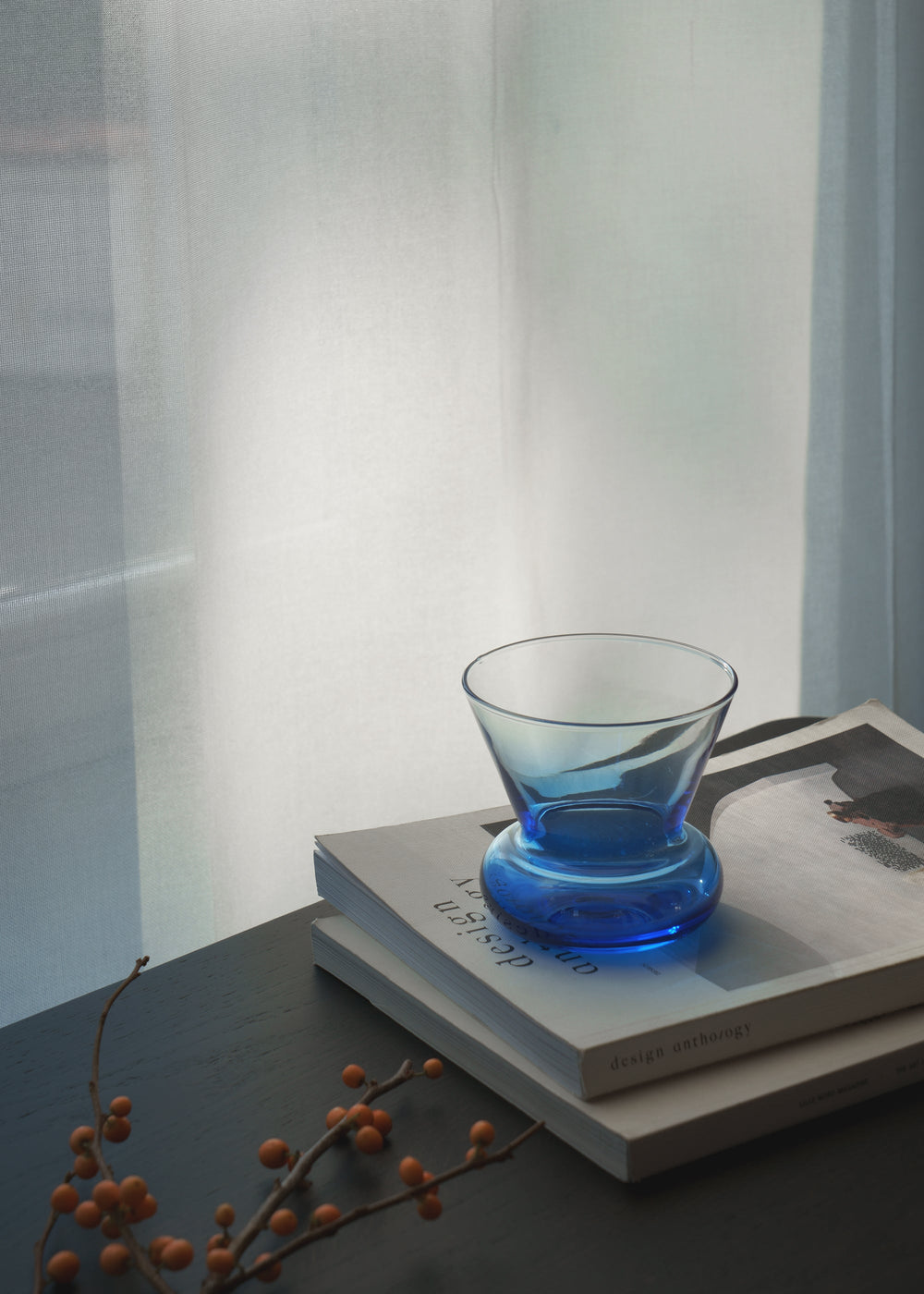 ORIO glass / Blue Tamo