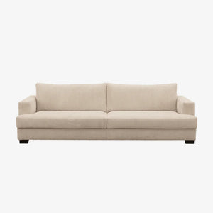 Sofa Waterfall — Vilmers, tapicerka w tkaninie, widok z przodu