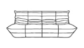 Sofa trzyosobowa